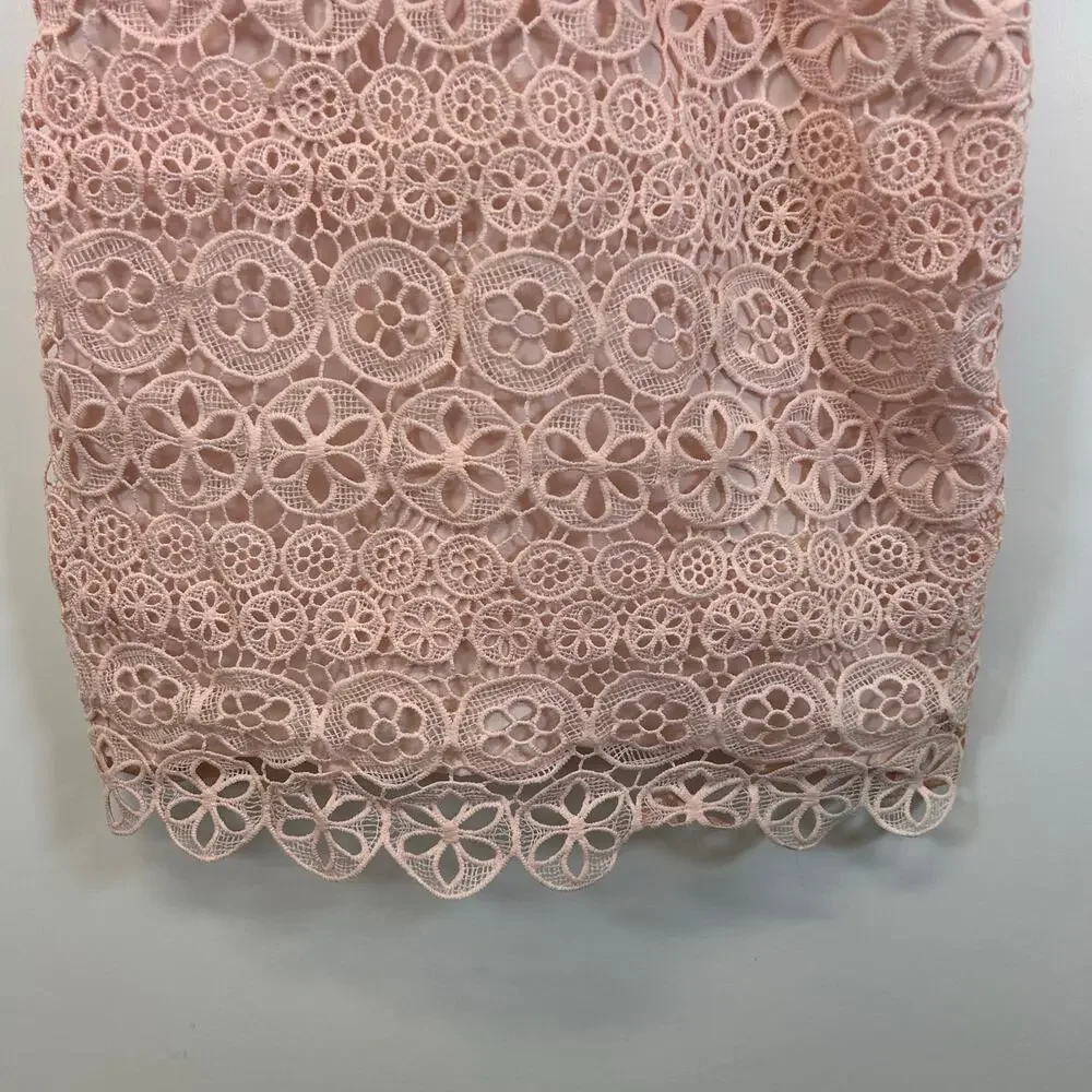 Lovers + Friends Marni Pink Lace Mini Dress Women's‎ Size Small - NWT